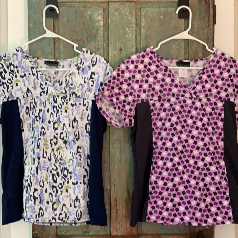 Scrub tops